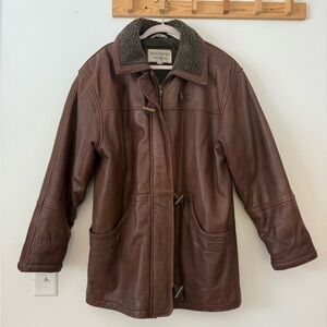 Brandon Thomas Rich Brown Genuine Leather Jacket